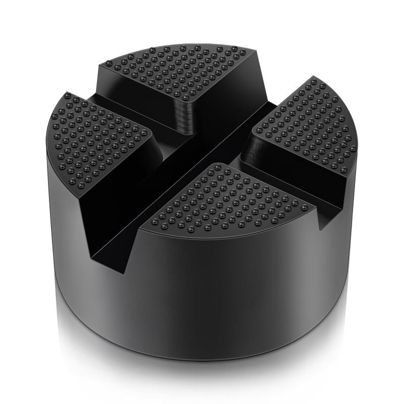 DEDC Floor Jack Pad,Universal Thickened Rubber Pinch Weld Jack Adapter Pad/Puck, Car Lift Frame Rail Protection Accessories -1 Pc - Image 1
